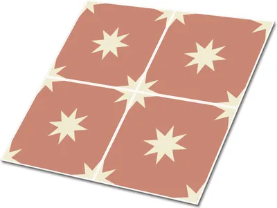 Produktbild von Selbstklebende Platten 30x30 cm Wandpaneele 9 Stück im Set Wanddeko - Sterne im Square
