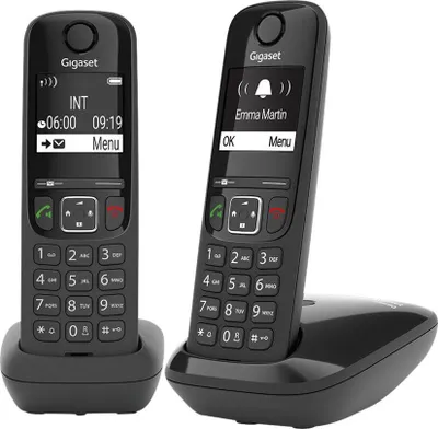 Immagine prodotto di Gigaset L36852-H2816-C101 Gigaset AS690 Duo                    schwarz int.