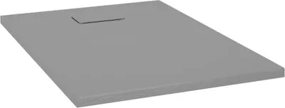 Produktbild von Duschwanne SMC 100 x 70 cm Grau SMC