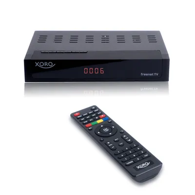 Immagine prodotto di XORO HRT 8770 TWIN ricevitore DVB-T2 (HDTV, freenet TV, PVR, 1xUSB) nero