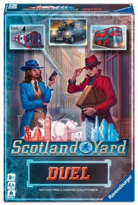 Obrázek produktu pro Rodinná hra od Ravensburgeru: Detektivní hra Scotland Yard Duel 25032