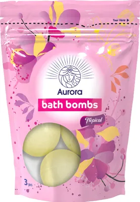 Produktbild von AURORA Spa Tropical Badebomben 3 x 50 g