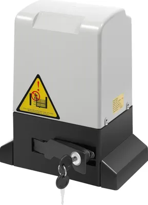 Obrázok produktu pre Automatický pohon posuvných brán – motor/sada – 550 W – 110 V striedavý prúd, 60 Hz – max. 1200 kg – 1400 ot./min – diaľkové ovládanie – čierna