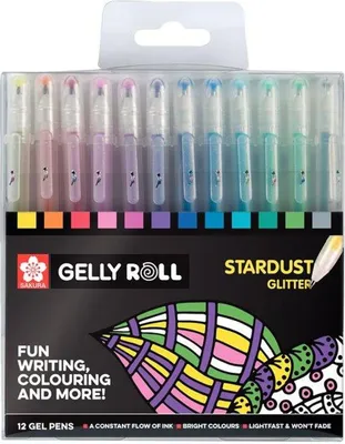 Immagine prodotto di SAKURA roller in gel Gelly Roll Stardust confezione da 12 pezzi