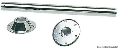 Zdjęcie produktu dla Osculati Table Leg 70cm Stolik kokpitowy, fotel jachtowy