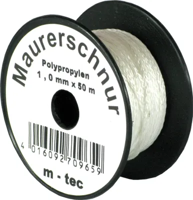 Produktbild von Lot-Maurerschnur 50 m x Ø 1,0 mm Weiss
