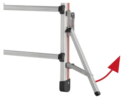 Immagine prodotto di Set retrofit Hymer braccio di prolunga pieghevole per scala telescopica