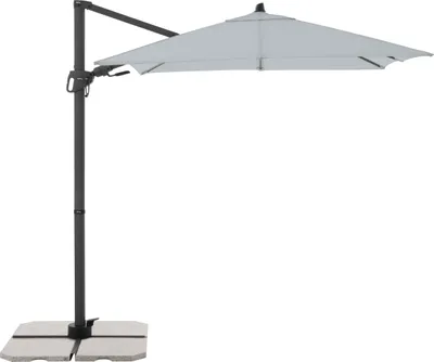 Obrázek produktu pro Derby DERBY DX 210 x 210 cm – zahradní slunečník s boční nohou : Desén látky - 827