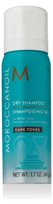 Produktbild von Moroccanoil Dry Shampoo Dark Tones, 65 ml, Trockenshampoo, Frauen, Alle Haare, Reinigung, Auffrischend, Arganöl, Reisstärke