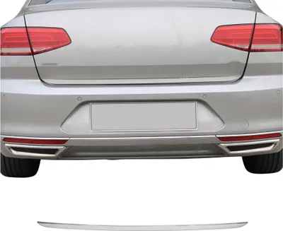 Image de Garniture de Hayon Coffre pour VW Passat B8 2015-2021 Berline acier inox