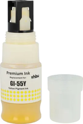 Produktbild von vhbw Nachfülltinte kompatibel mit Canon MAXIFY GX 2050, GX 2040, GX 1050 Drucker - Refilltinte Yellow, Pigmentiert, 40ml