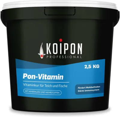 Produktbild von KOIPON Pon-Vitamin 2,5kg Vitaminkur & Mineralien für gesunde Koi