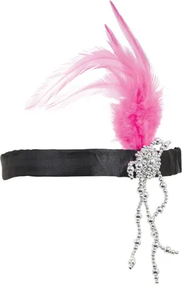 Produktbild von Rosa Flapper  Stirnband Kostümzubehör