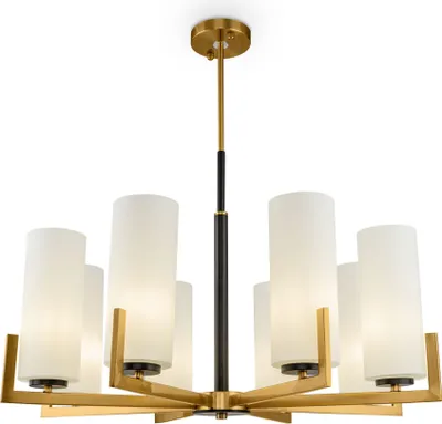 Produktbild von Maytoni Fortano Kronleuchter MOD089PL-08BS 8xE27, Messing, aus Metall, exkl. Leuchtmittel