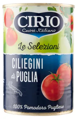 Zdjęcie produktu dla Pomidory Ciliegini di Puglia Cirio 400 g