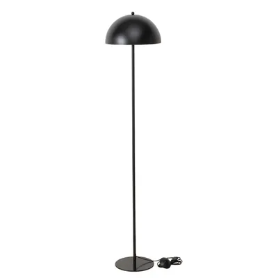 Obrázek produktu pro Kovová stojací lampa PETUNIA, tvar houby, výška 140 cm, černý
