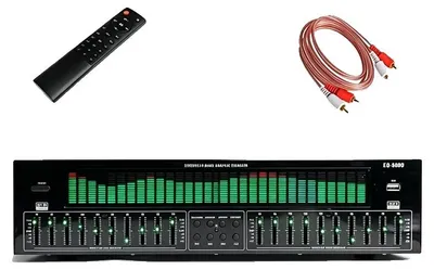 Obrázek produktu pro Grafický ekvalizér, s Bluetooth, digitální audio dekodér, zelený, 220 V