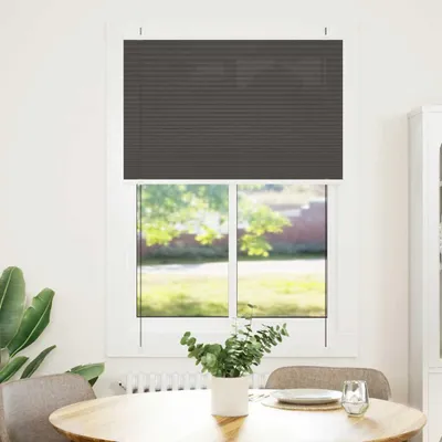 Obrázek produktu pro vidaXL Plisovaná roleta černá 95x100 cm Šířka látky 94,4 cm Polyester