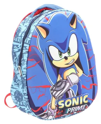 Image de Sac à dos 3D Sonic - forme ovoïde