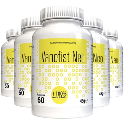 Productafbeelding van Vanefist Neo - 300 Capsules (5x 60 capsules), Verpakking van 5