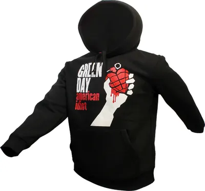 Produktbild von Green Day American Idiot Logo Hoodie Pullover Black - Oficjalny towar - XXL