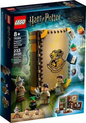 Produktbild von LEGO 76384 Harry Potter Hogwarts Moment: Kräuterkundeunterricht Set, Spielzeugkoffer mit Minifiguren, Sammlerstück