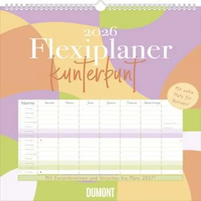 Zdjęcie produktu dla Flexiplanner kolorowy 2026