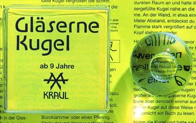 Produktbild von Gläserne Kugel Experimentierkasten