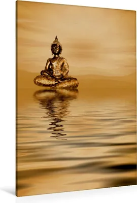 Produktbild von Calvendo  Textil-Leinwand 80 cm x 120 cm  hoch Ein Motiv aus dem Kalender Buddha / Planer, Burlager Claudia; 7274836