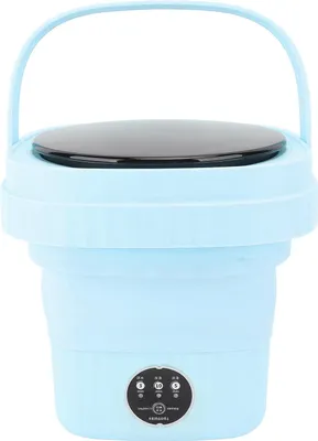 Image de Portable Washing Machine 6L 36W Foldable IPX4 Waterproof Mini Laundry Washer for RV Travel Apartment