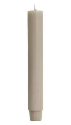 Produktbild von Rustik Lys Dinnerkerzen 2,6 × 18 cm – Hellleinen – 20 Stück