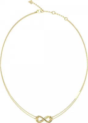 Produktbild von Damen Gold Guess Unendlichkeit Halskette 46cm