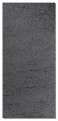 Produktbild von Wallario selbstklebende Türtapete 93 x 205 cm - Schwarze Schiefertafel Optik - Steintafel - Abwischbar, rückstandsfrei zu entfernen