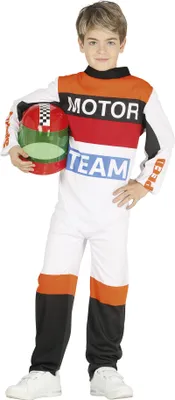 Immagine prodotto di Costume da motociclista per ragazzo, taglia:110/116