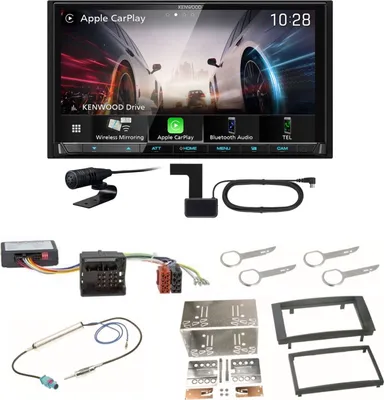 Produktbild von Kenwood DMX8021DABS Android Auto CarPlay Bluetooth Einbauset für T5