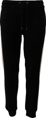 Produktbild von 4514AB pantalone tuta RUSSELL ATHLETIC SLIM FIT CHENILLE schwarz sweatpants men