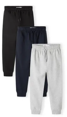 Produktbild von Minoti 3er-Pack Jogginghosen Bunt Gr. 128 für Jungen