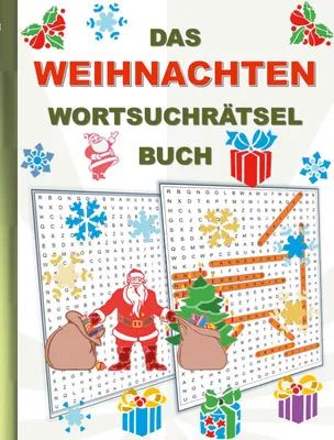 Produktbild von Das Weihnachten Wortsuchrätsel Buch
