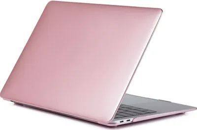 Produktbild von Mobigear Metallic MacBook Air 13 Zoll (2018-2020) Hardcase Hülle MacBook Case - Roségold - Model A1932 / A2179 / A2337