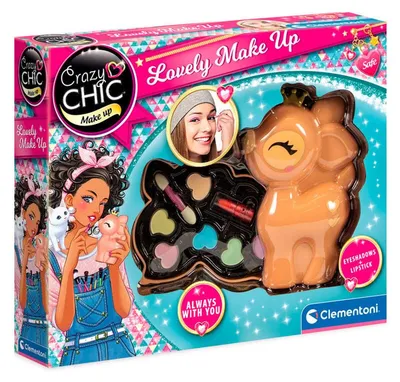 Obrázok produktu pre Clementoni Crazy Chic 18631, Detská súprava líčidiel, 6 rok / roky, Viacfarebný