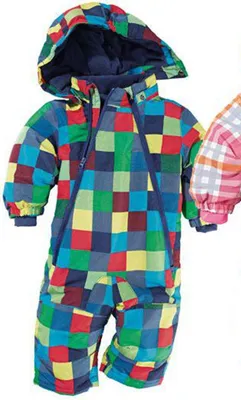 Produktbild von Winteroverall Lupilu Grün= gemustert 62/68