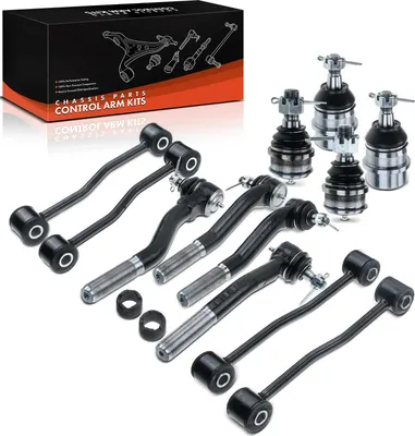 Image de Frankberg 1x Kit de Bras de Suspension (Essieu Avant) pour Jeep Grand Cherokee II WG WJ 2.7L 3.1L 4.0L 4.7L 1999-2005