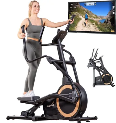 Productafbeelding van Hometrainer - Crosstrainer - Opklapbaar - 32 weerstandsniveaus - Tot 150 kg