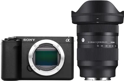 Produktbild von Sony ZV-E1, 12,1 MP, 4240 x 2832 Pixel, Exmor R CMOS, 4K Ultra HD, Touchscreen, Schwarz