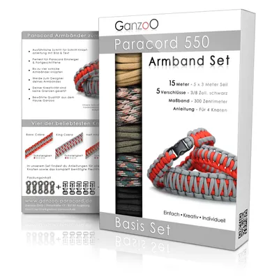 Obrázok produktu pre Paracord 550 náramok sada, DIY náramok, DIY náramok, maskovanie