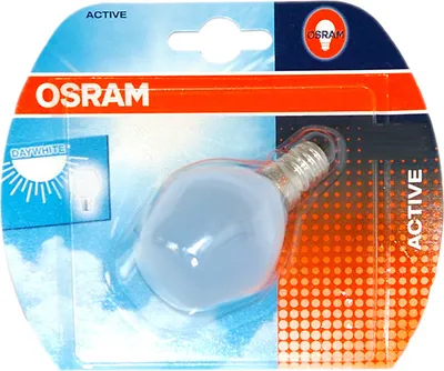 Produktbild von Osram Active PC 60 W E 14 BLI. Lustre 73440 GlÃ1/4hlampe, Tropfenform, Active / Relax, 780 lm, 60 Watt