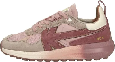 Produktbild von Kaotiko Detroit Faded Sneakers Laag - Roze - Maat 37