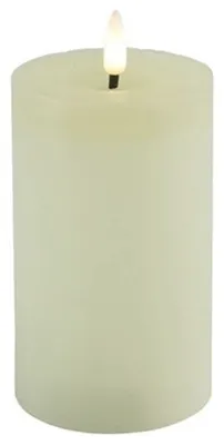 Produktbild von Countryfield -LED -Stubkerzen rustikal 12,5 cm - Creme