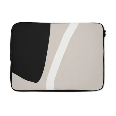 Produktbild von MuchoWow® Laptop Hülle 13 Zoll Pastell - Minimalismus - Formen Laptoptasche - Laptophülle - Sleeve - Rundumschutz