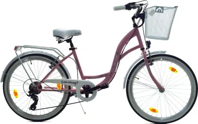 Produktbild von 24 Zoll Kinder Mädchen City Fahrrad Bike Rad Reflex PMW Shimano 6 Gang